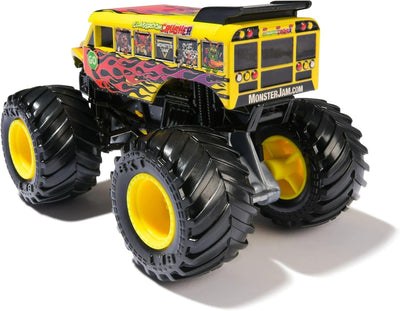 MONSTER JAM SERIES 44 TRUCKS ON DUTY - CLASSROOM CRUSHER - Toyworld Frankston