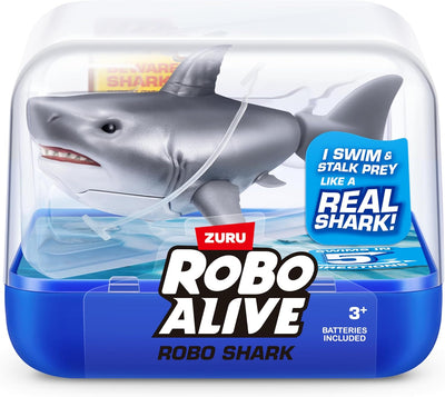 ZURU ROBO ALIVE WATER ACTIVATED SHARK - GREY