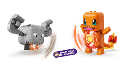 LEGO 72157  POKEMON - SMART PLAY CHARMANDER AND GEODUDES CAVERN CLASH
