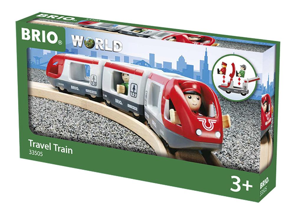 BRIO - TRAVEL TRAIN - 5 PIECES - Toyworld Frankston