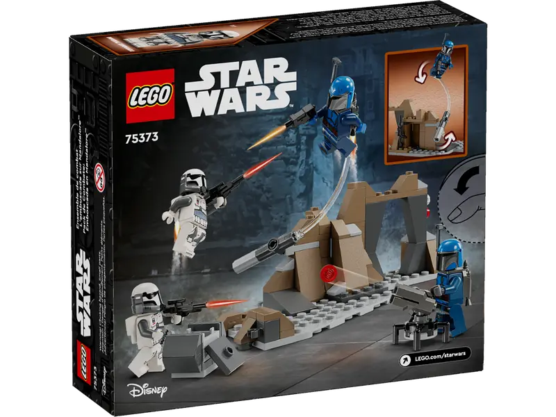 LEGO STAR WARS 75373 AMBUSH ON MANDALORE™ BATTLE PACK - Toyworld Frankston