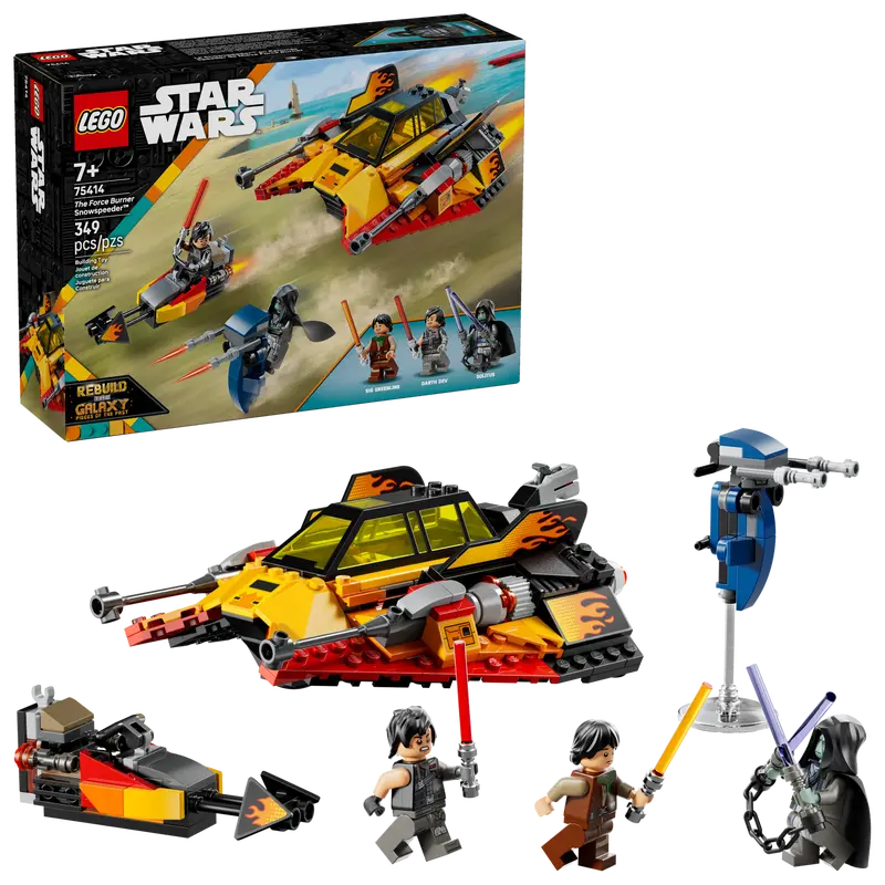 LEGO STAR WARS 75414 THE FORCE BURNER SNOWSPEEDER™ - Toyworld Frankston