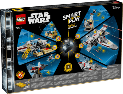 LEGO 75423 STAR WARS SMART PLAY - LUKES RED FIVE X-WING - Toyworld Frankston