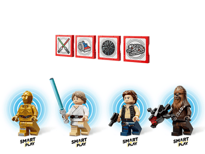 LEGO 75426 STAR WARS SMART PLAY - MILLENNIUM FALCON - Toyworld Frankston