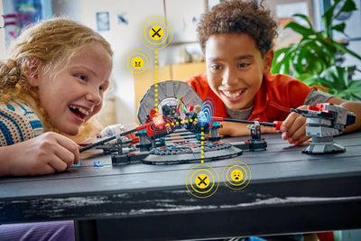 LEGO 75427 STAR WARS SMART PLAY - THRONE ROOM DUEL AND A-WING - Toyworld Frankston