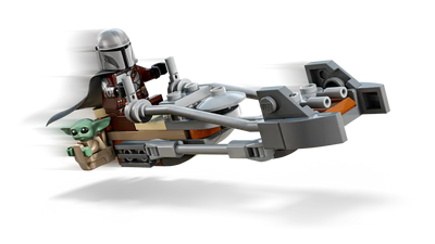 LEGO 75436 STAR WARS - THE MANDALORAIN AND GROGU SPEEDER BIKE
