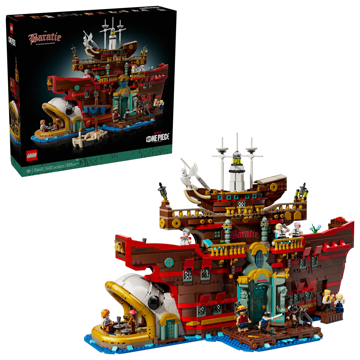 LEGO 75640 ONE PIECE - THE BARATIE FLOATING RESTAURANT