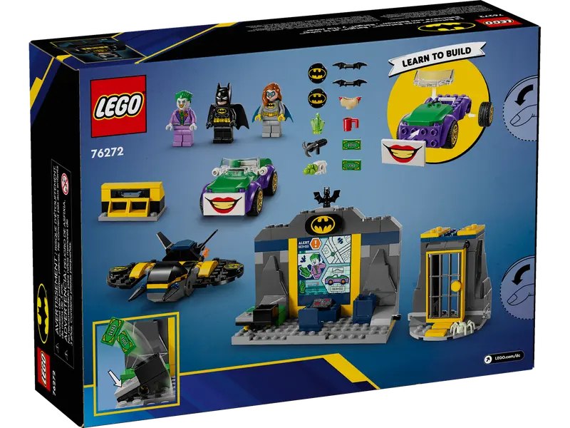 LEGO 76272 - THE BATCAVE WITH BATMAN, BATGIRL AND THE JOKER