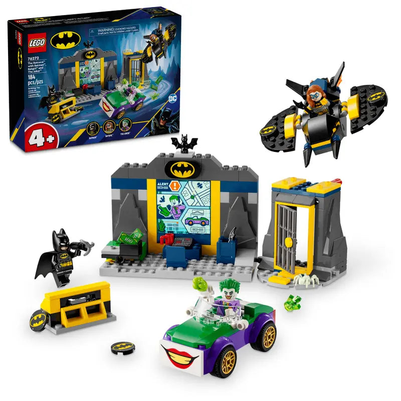 LEGO 76272 - THE BATCAVE WITH BATMAN, BATGIRL AND THE JOKER - Toyworld Frankston