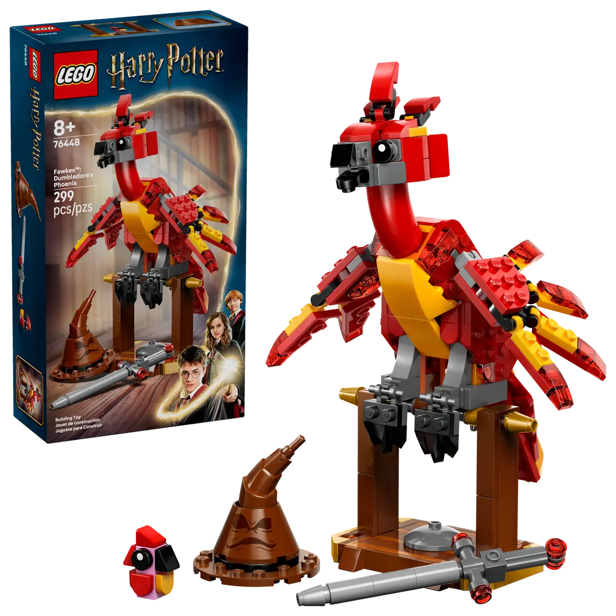 LEGO 76448 HARRY POTTER - FAWKES DUMBLEDORES PHEONIX - Toyworld Frankston