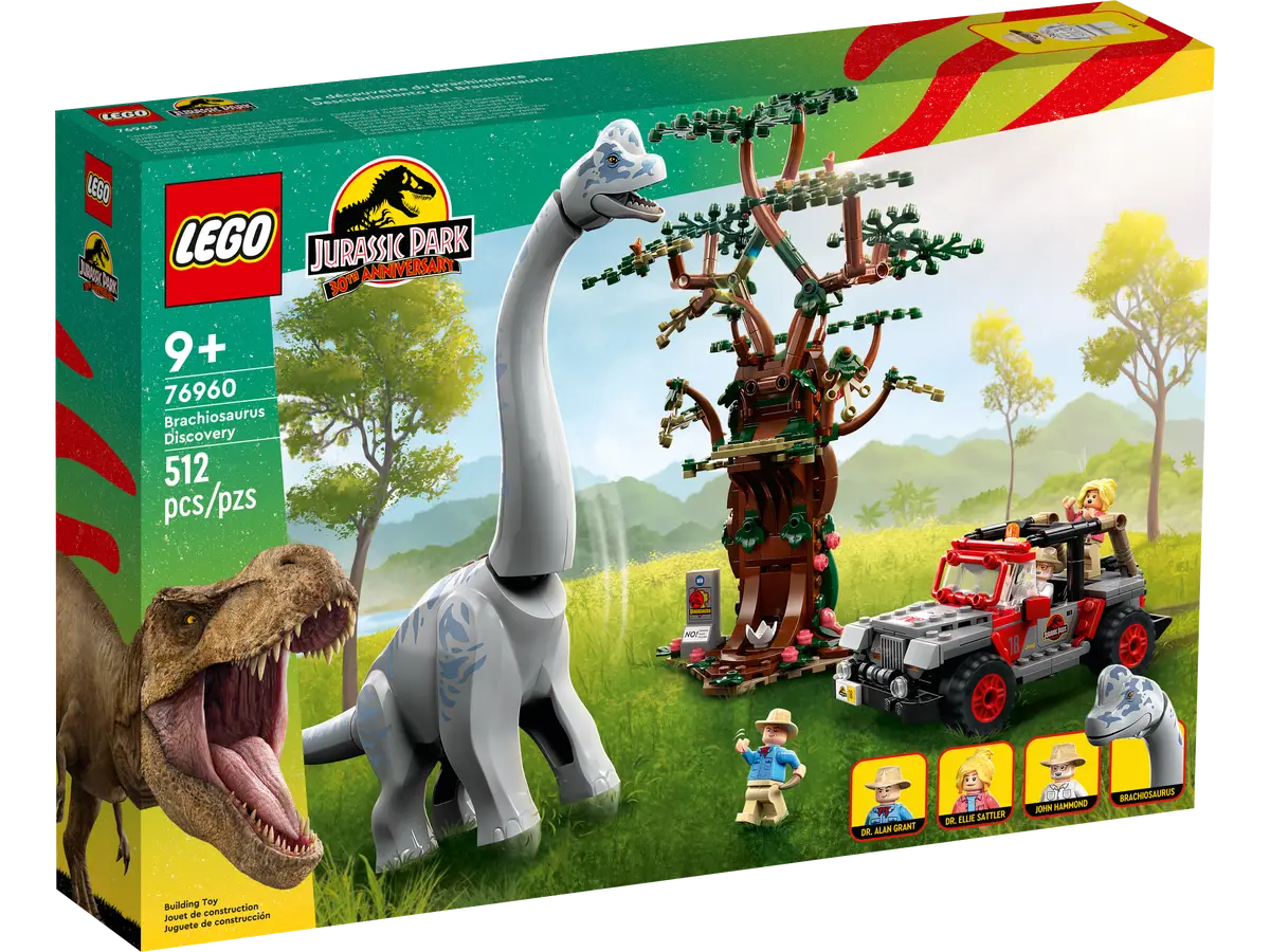 LEGO 76960 JURASSIC WORLD - BRACHIOSAURUS DISCOVERY - Toyworld Frankston