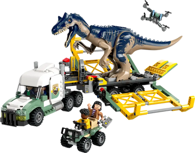 LEGO 76966 - DINOSAUR MISSIONS-ALLOSAURUS TRANSPORT TRUCK