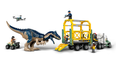 LEGO 76966 - DINOSAUR MISSIONS-ALLOSAURUS TRANSPORT TRUCK