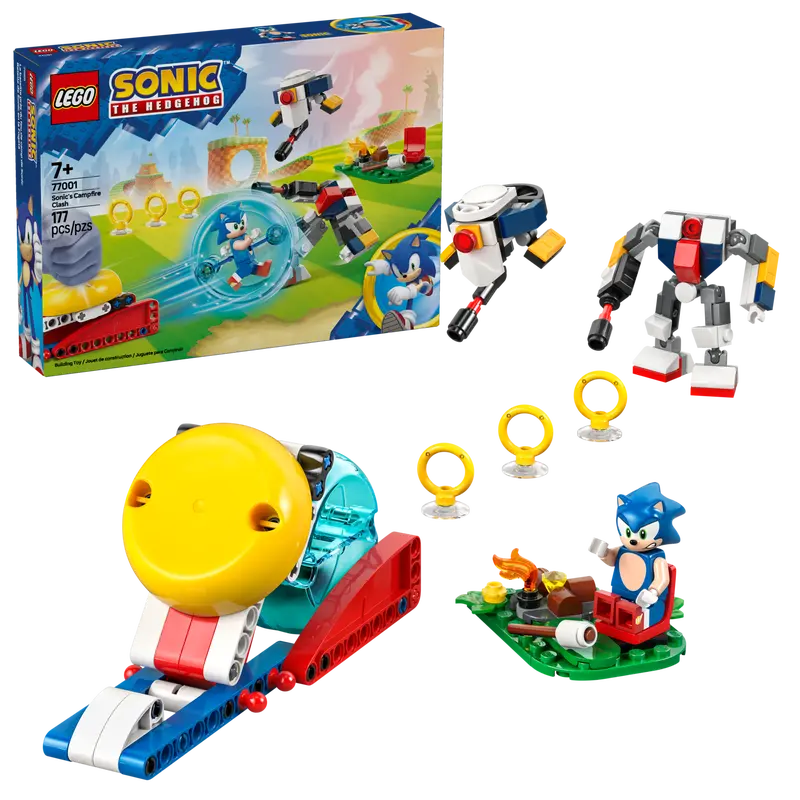LEGO SONIC THE HEDGEHOG 77001 SONICS CAMPFIRE CLASH - Toyworld Frankston