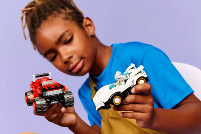 LEGO 77118 SONIC THE HEDGEHOG - SILVER'S CAR VS KNUCKLES MONSTER TRUCK - Toyworld Frankston