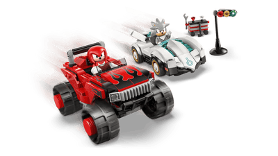 LEGO 77118 SONIC THE HEDGEHOG - SILVER'S CAR VS KNUCKLES MONSTER TRUCK - Toyworld Frankston