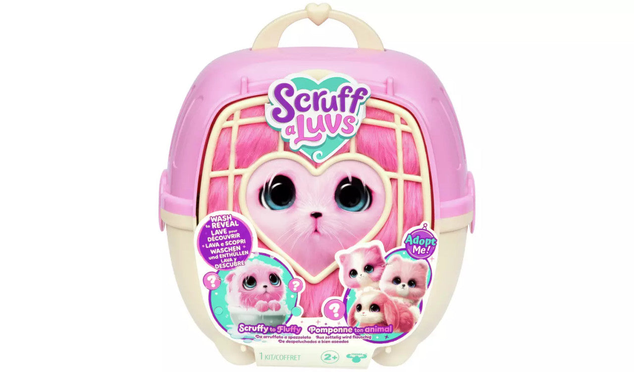 SCRUFF A LUVS - PET SCRUFF - WASH PET REVEAL SINGLE PACK - Toyworld Frankston