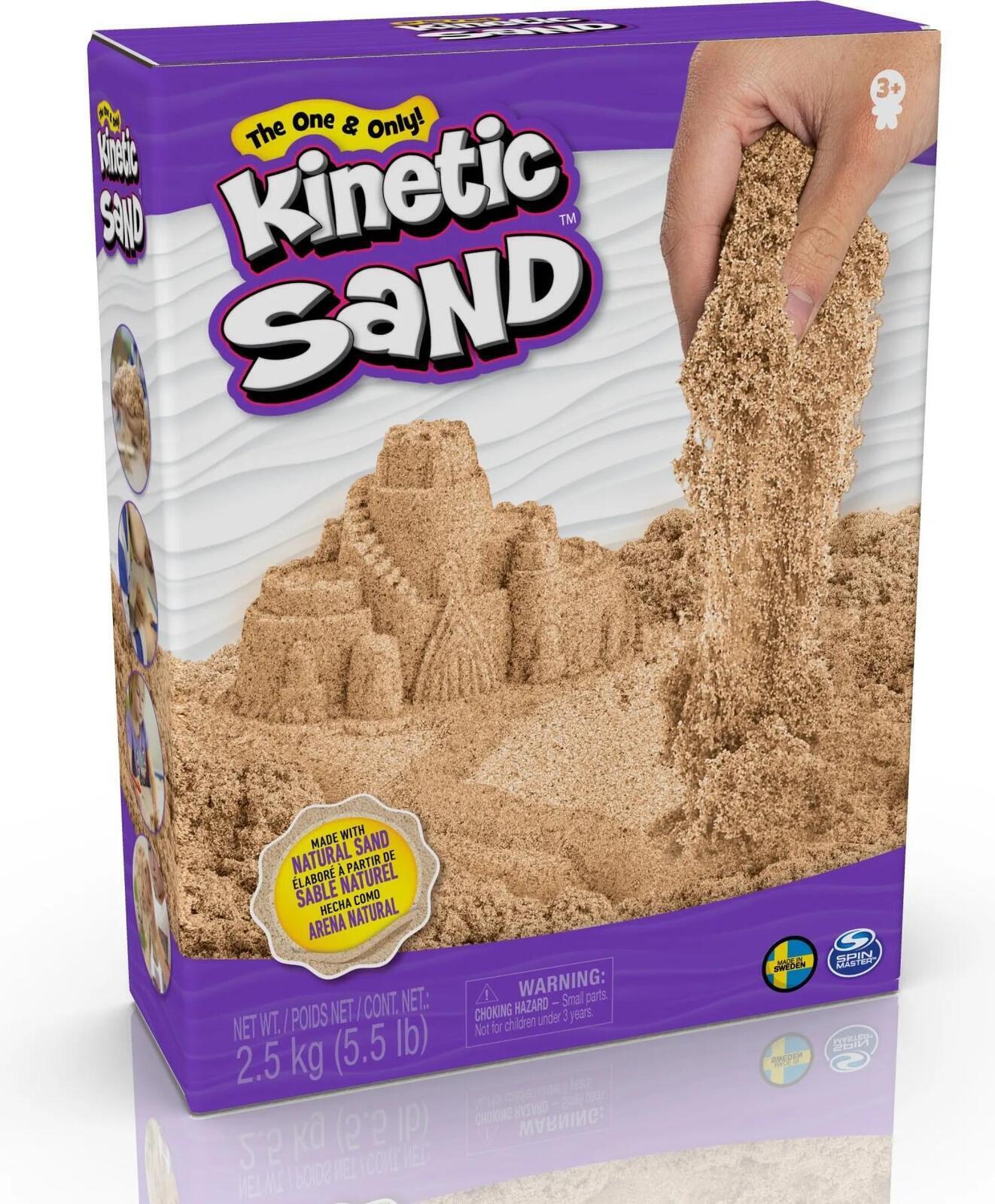 KINETIC SAND 2.5KG BULK SAND - Toyworld Frankston