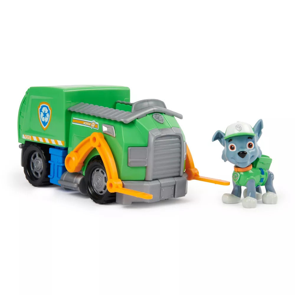 PAW PATROL - BASIC VEHICLE - RECYCLE TRUCK ROCKY