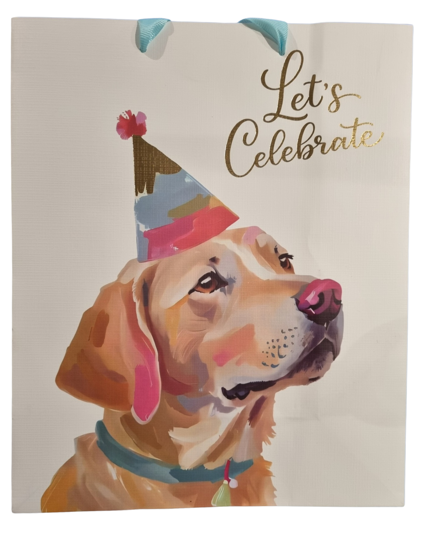 GIFT BAG LARGE - LETS CELBRATE 39344 - DOG