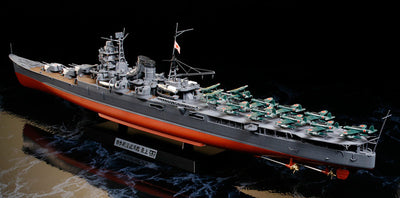 TAMIYA 1/350 SCALE MOGAMI JAPANESE AIRCRAFT CARRYING CRUISER MODEL KIT - Toyworld Frankston