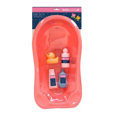 DOLLS WORLD BABY BATH SET - Toyworld Frankston