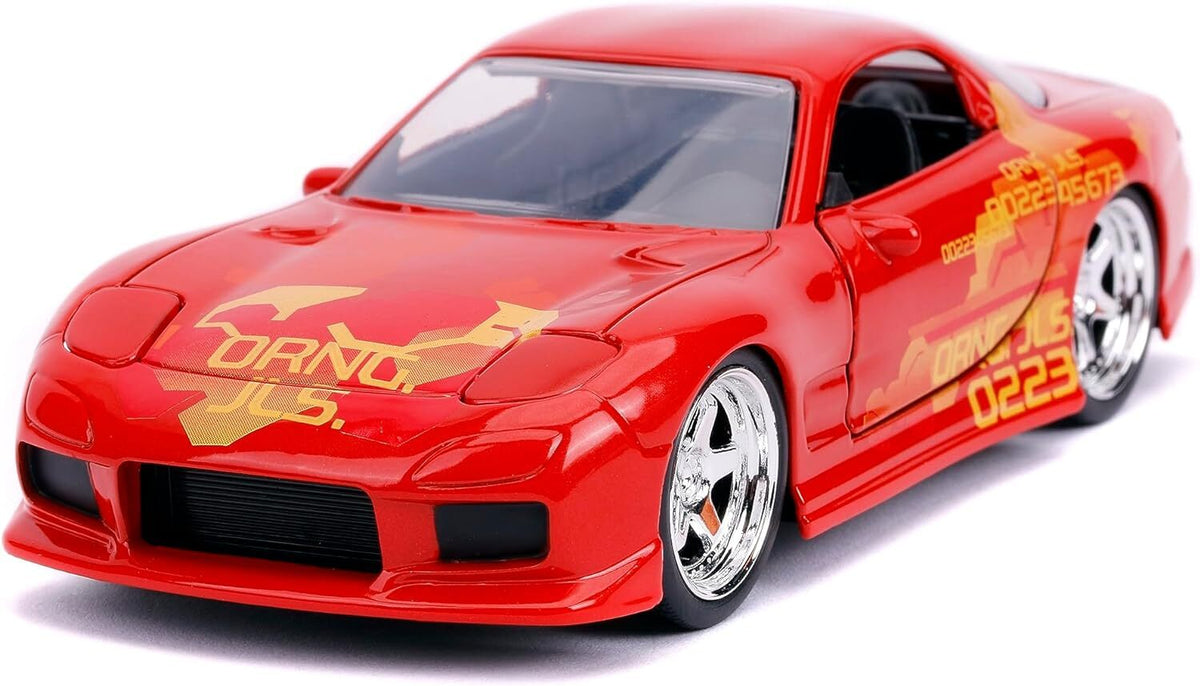 2 FAST 2 FURIOUS - ORANGE JULIUS’ 1993 MAZDA RX-7 FD 1/32 SCALE DIE-CAST VEHICLE REPLICA