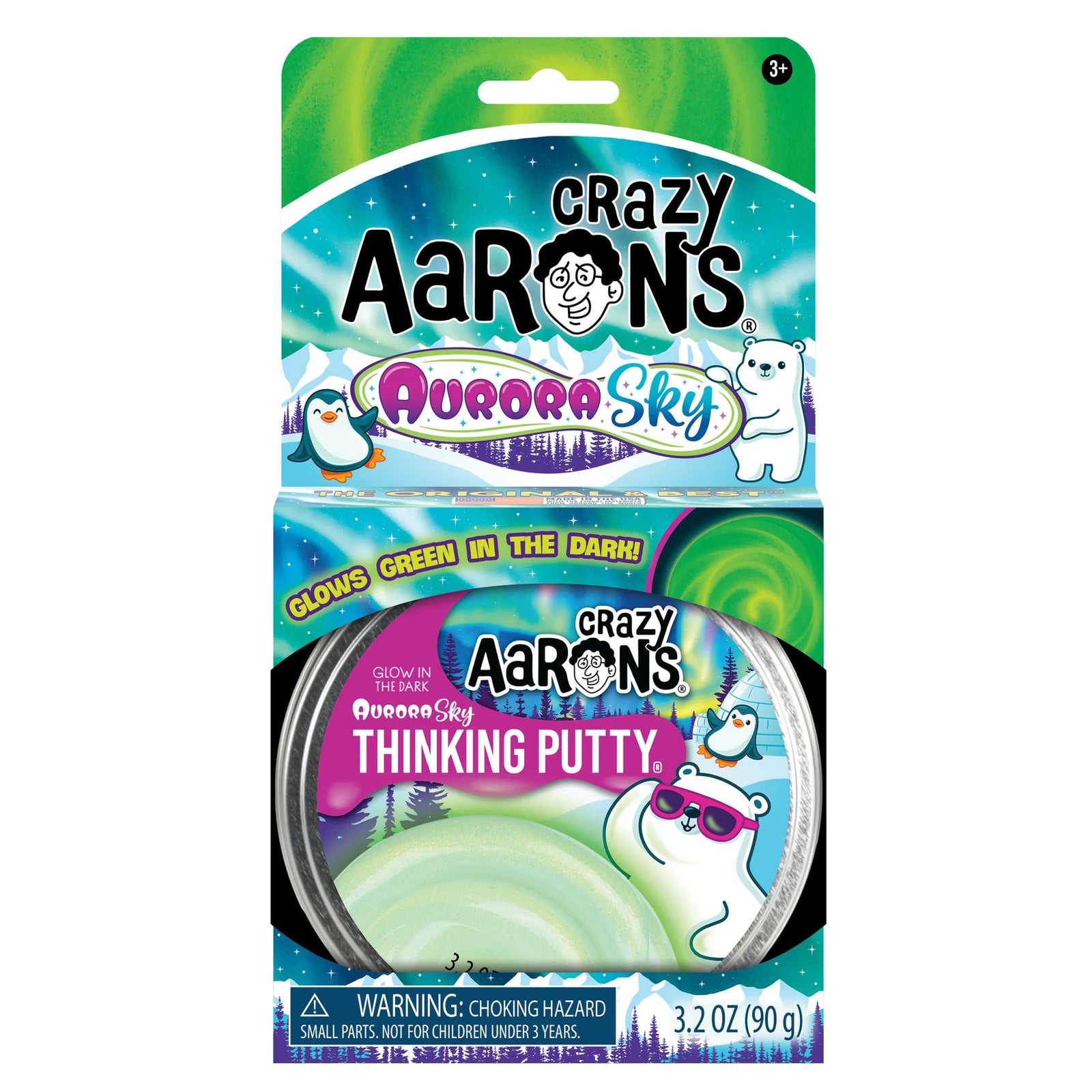 CRAZY AARON'S THINKING PUTTY - AURORA SKY