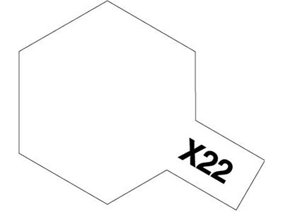 TAMIYA ACRYLIC PAINT MINI X-22 CLEAR