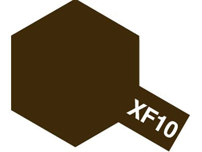 TAMIYA ACRYLIC PAINT MINI XF-10 FLAT BROWN