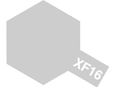 TAMIYA ACRYLIC PAINT MINI XF -16 FLAT ALUMINIUM