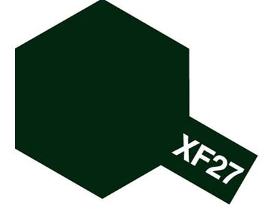 TAMIYA ACRYLIC PAINT MINI XF-27 BLACK GREEN