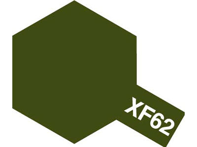 TAMIYA ACRYLIC PAINT MINI XF-62 OLIVE DRAB