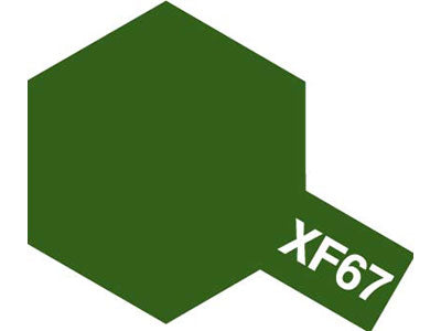 TAMIYA ACRYLIC PAINT MINI XF-67 NATO GREEN
