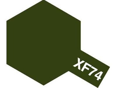 TAMIYA ACRYLIC PAINT MINI XF-74 OLIVE DRAB (JGSDF)