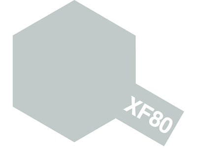 TAMIYA ACRYLIC PAINT MINI XF-80 ROYAL LIGHT GRAY