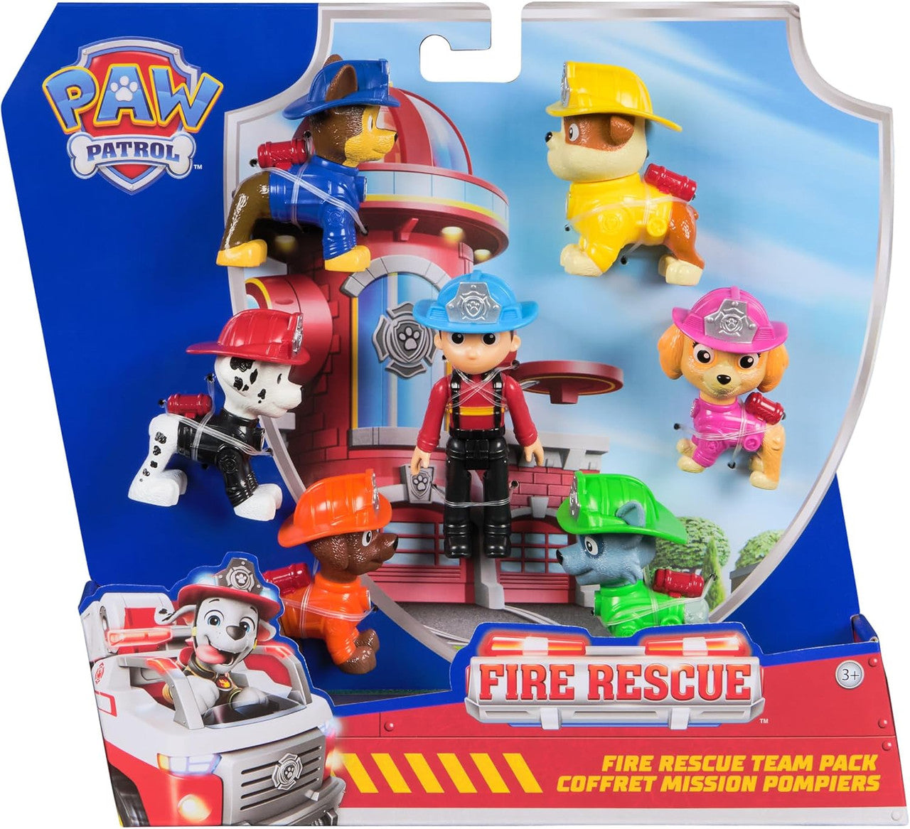 PAW PATROL FIRE RESCUE - FIRE RESCUE TEAM PACK