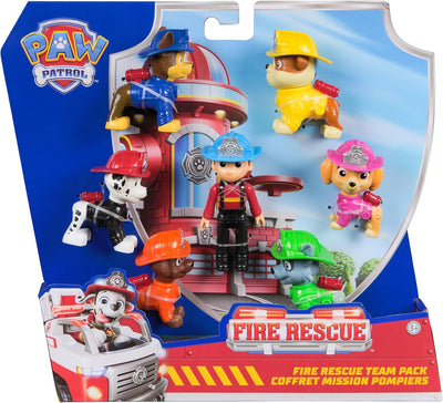 PAW PATROL FIRE RESCUE - FIRE RESCUE TEAM PACK