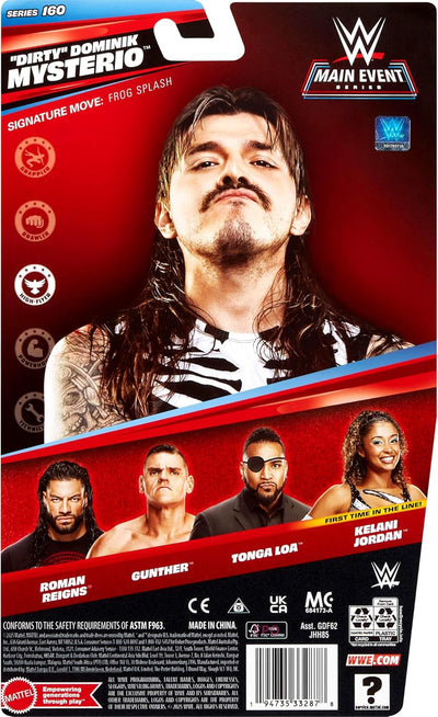 WWE MAIN EVENT SERIES 160 - "DIRTY" DOMINIK MYSTERIO - Toyworld Frankston
