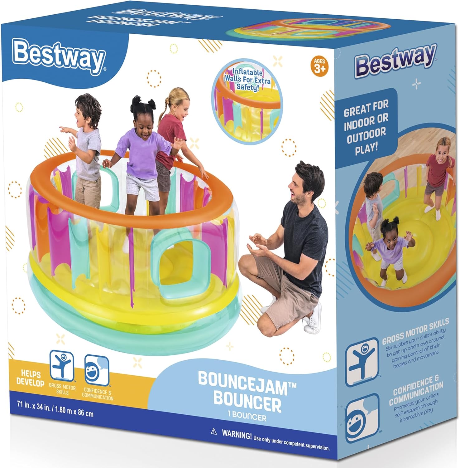 BESTWAY BOUNCEJAM BOUNCER - Toyworld Frankston