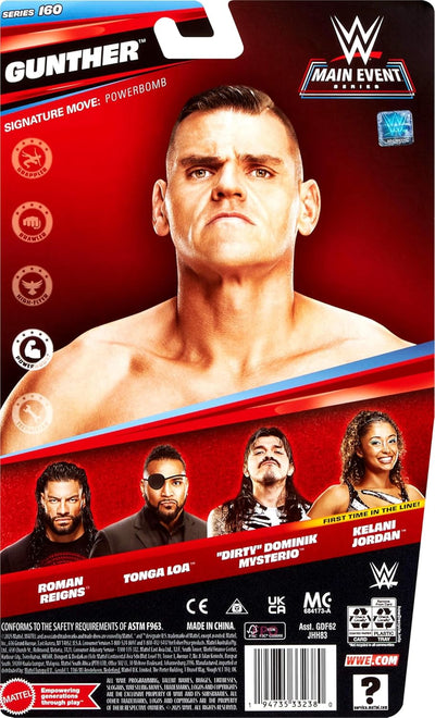 WWE MAIN EVENT SERIES 160 - GUNTHER