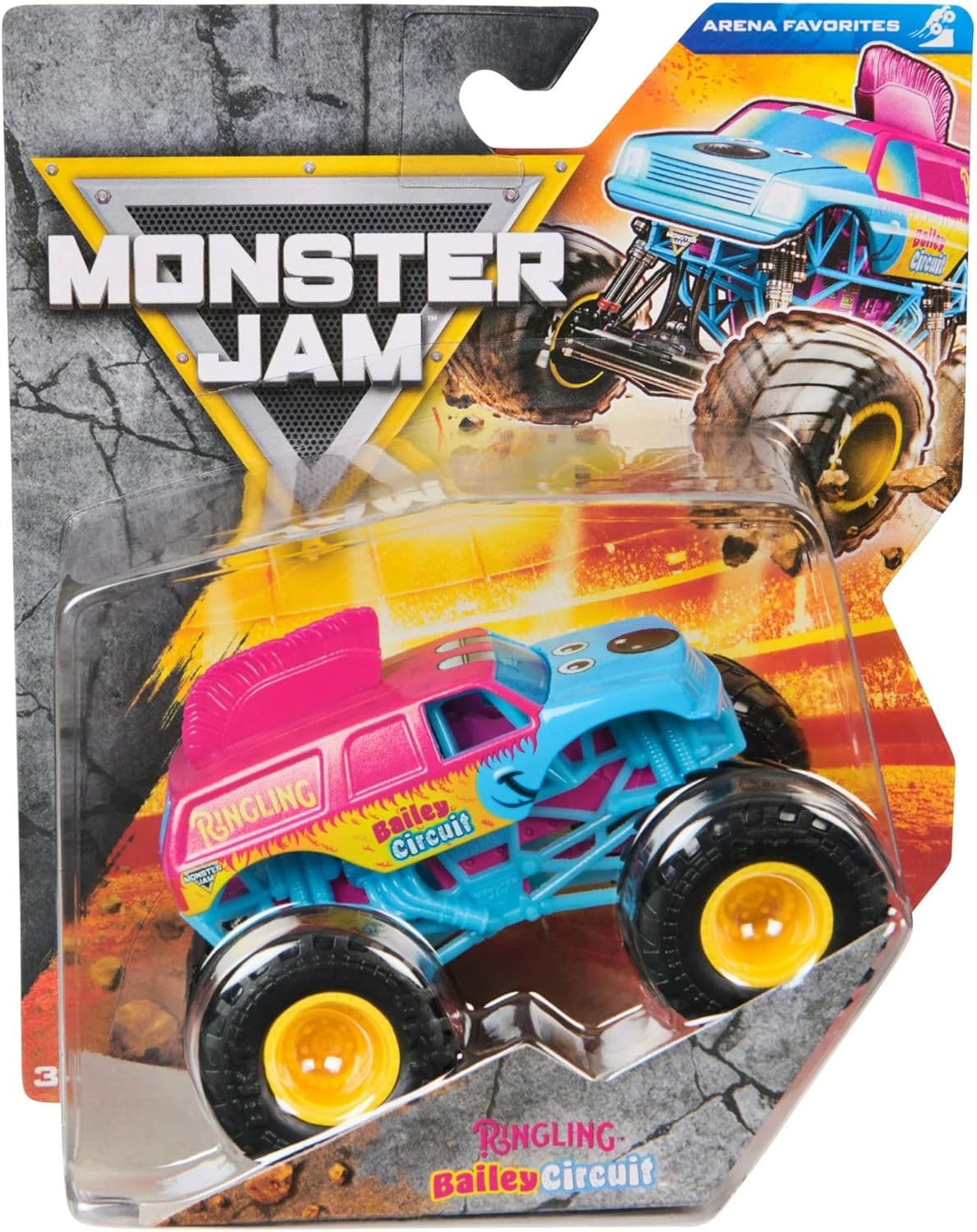 MONSTER JAM SERIES 44 ARENA FAVOURITES - RINGLING BAILEY CIRCUIT - Toyworld Frankston
