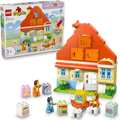 LEGO 10459 DUPLO  - BLUEY'S FAMILY HOUSE WITH MEMORY GAME - Toyworld Frankston