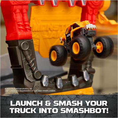 MONSTER JAM 1:64 SMASH AND BASH - SMASHBOT PLAYSET - Toyworld Frankston