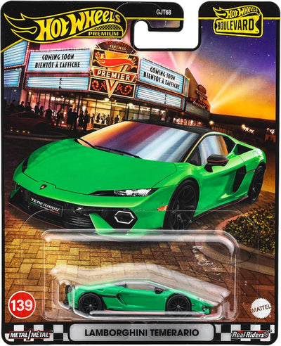 HOT WHEELS PREMIUM BOULEVARD #139 - LAMBORGHINI TEMERARIO