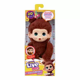 LITTLE LIVE PETS - MY BABY MONKEY MINI CHIKKI CHERRY - Toyworld Frankston