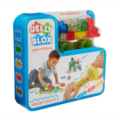 JELLY BLOX - VRROOM TRUCK KIT - Toyworld Frankston