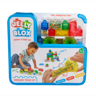 JELLY BLOX - VRROOM TRUCK KIT - Toyworld Frankston