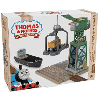 THOMAS AND FRIENDS WOODEN RAILWAY - BRENDAM DOCKS - Toyworld Frankston
