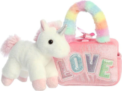 FANCY PALS UNICORN PINK LOVE BAG